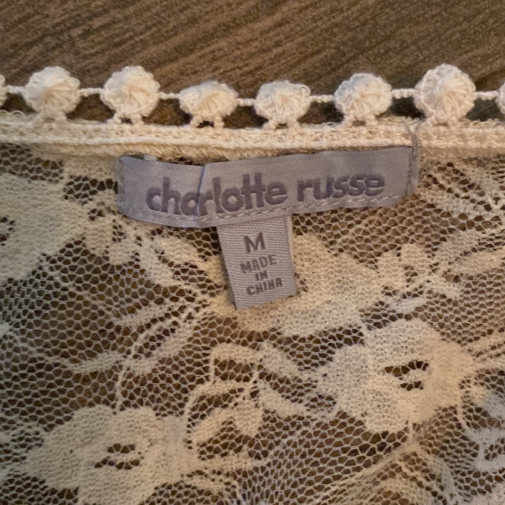 Lace Racerback Tank - Picture 2 of 7
